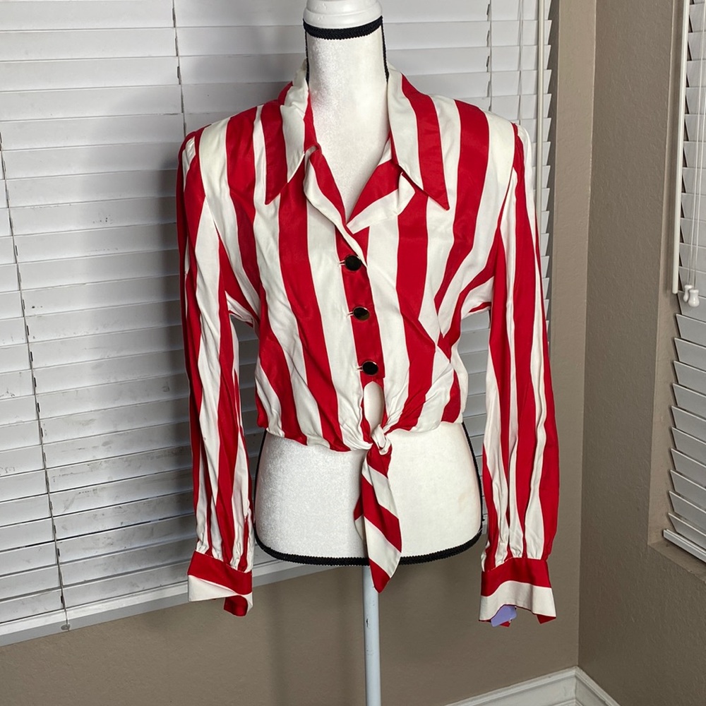 Vintage 80’s/90’s N.R.1 blouse size 10